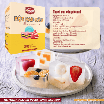 BỘT RAU CÂU DẺO 200G