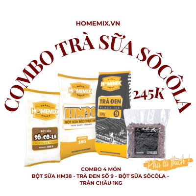 COMBO TRÀ SỮA SÔ CÔ LA
