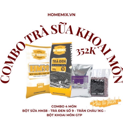 COMBO TRÀ SỮA KHOAI MÔN