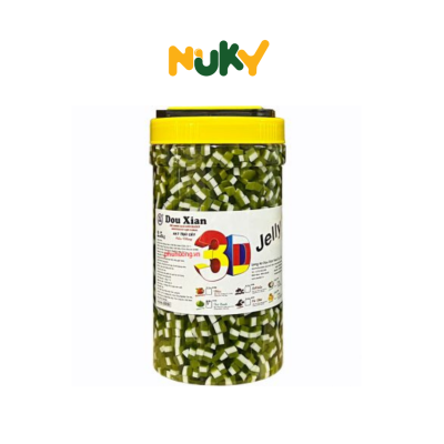 Thạch Douxian 3d Hạt Lớn Hương Matcha 2.5kg