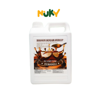 Siro đường đen Eurodeli can 2.5 kg