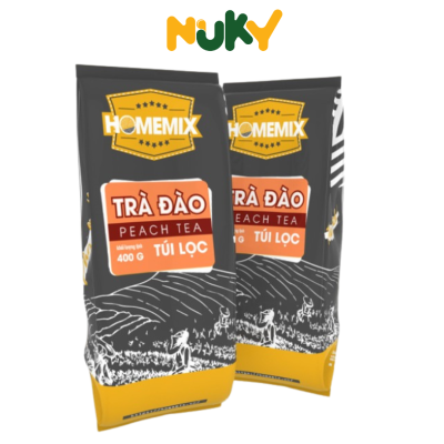 Trà đào túi lọc HOMEMIX (40 túi × 10gr)
