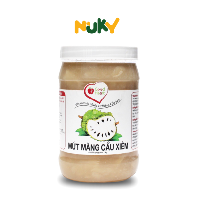 Mứt Mãng Cầu GoodHeart hũ 1kg