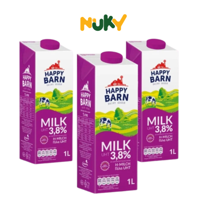 Sữa tươi nguyên kem Happy Barn Hộp 1L