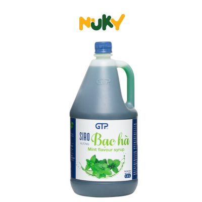 Syrup Gtp Bạc hà 1.9L