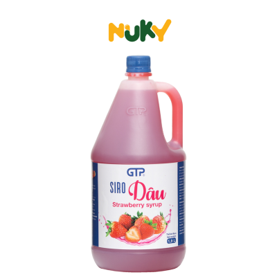 Syrup Gtp Dâu 1.9L